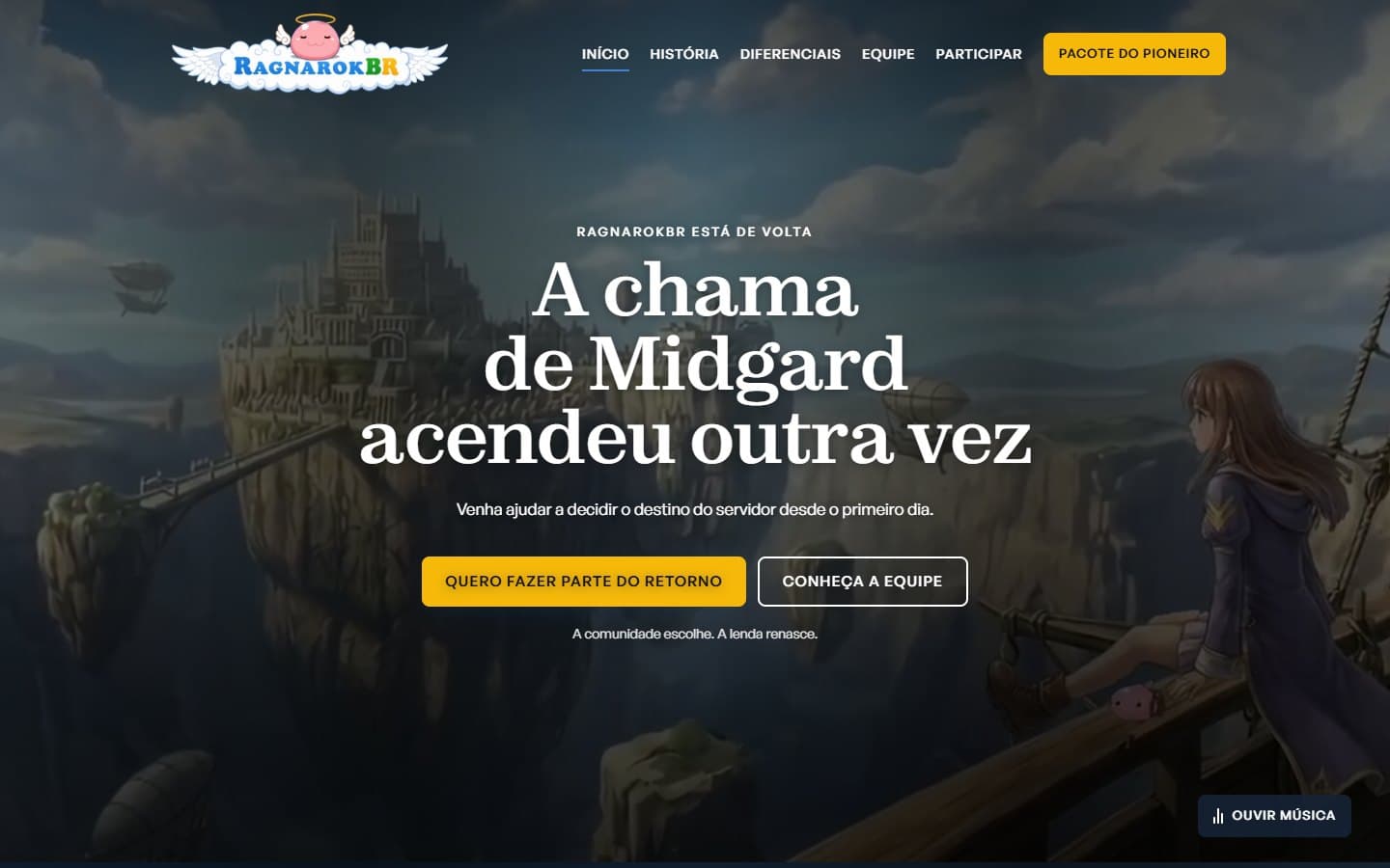 RagnarokBR website